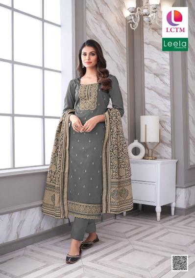 Lctm Leela Pakhi Jam Satin Dress Material Wholesale catalog