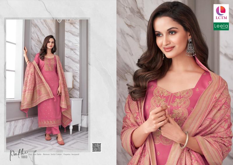 Lctm Leela Pakhi Jam Satin Dress Material Wholesale catalog