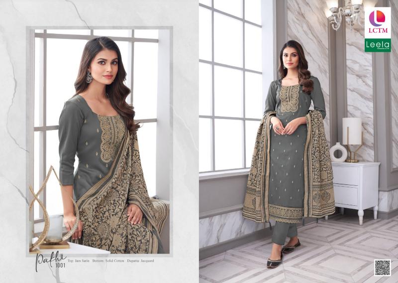Lctm Leela Pakhi Jam Satin Dress Material Wholesale catalog