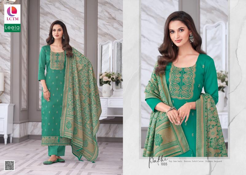 Lctm Leela Pakhi Jam Satin Dress Material Wholesale catalog