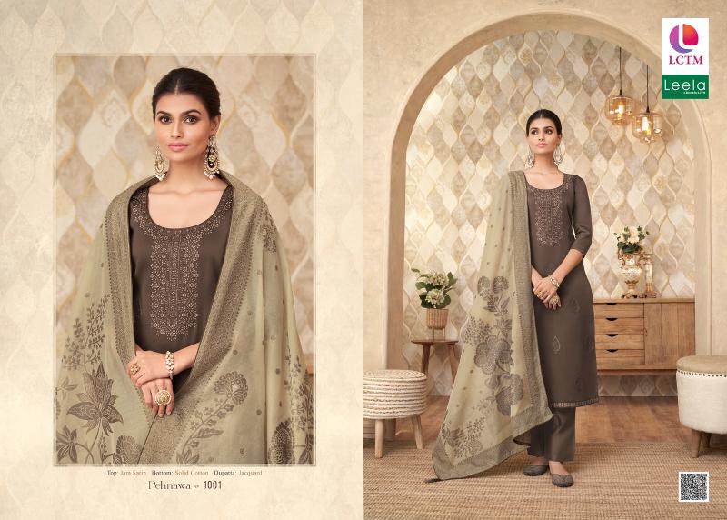Lctm Leela Pehnawa Jam Satin Dress Material Wholesale catalog
