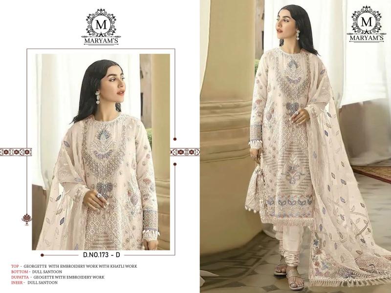Maryams 173 Embroidered Salwar Kameez Wholesale catalog