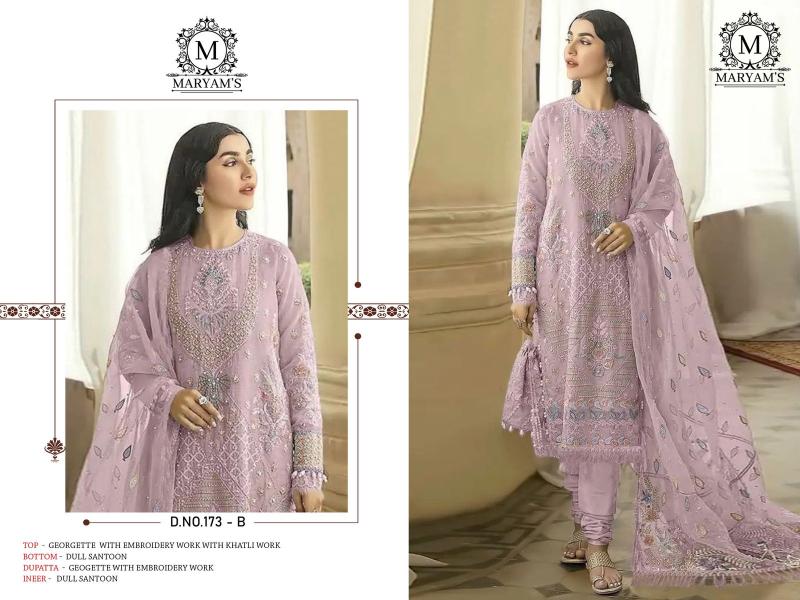 Maryams 173 Embroidered Salwar Kameez Wholesale catalog
