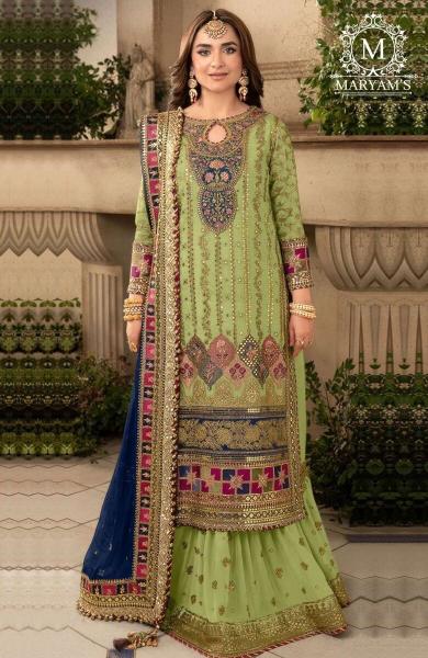 Maryams 175 Georgette Salwar Kameez Wholesale catalog