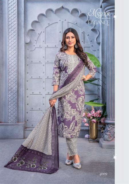 Mayur Elegance Vol-4 – Kurti Pant With Dupatta - Wholesale Catalog