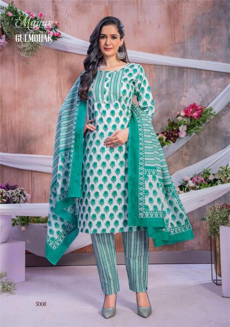 Mayur Gulmohar Vol-5 – Kurti Pant With Dupatta Wholesale Catalog