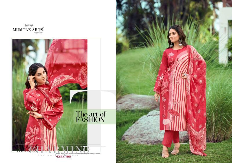 Mumtaz Mogra 12001 Cotton Embroidery Dress Material Wholesale catalog