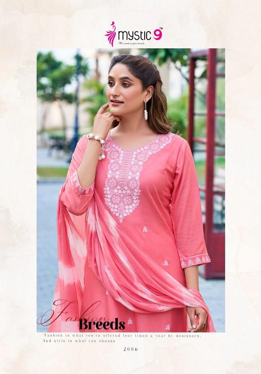 MYSTIC 9 KARACHI VOL 2 Kurti Wholesale catalog