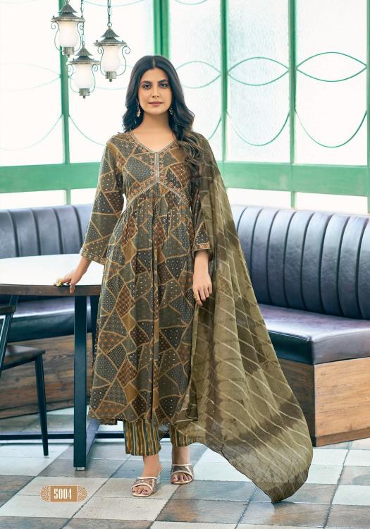 MYSTIC 9 POOJA VOL - 5 Kurti Wholesale catalog
