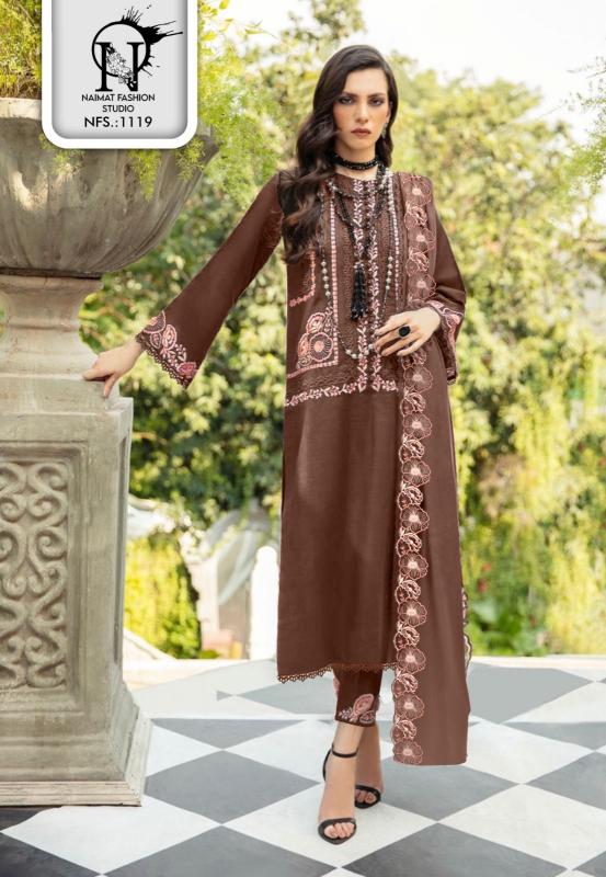 Naimat Fashion Studio 1119 Pakistani Suit Wholesale catalog