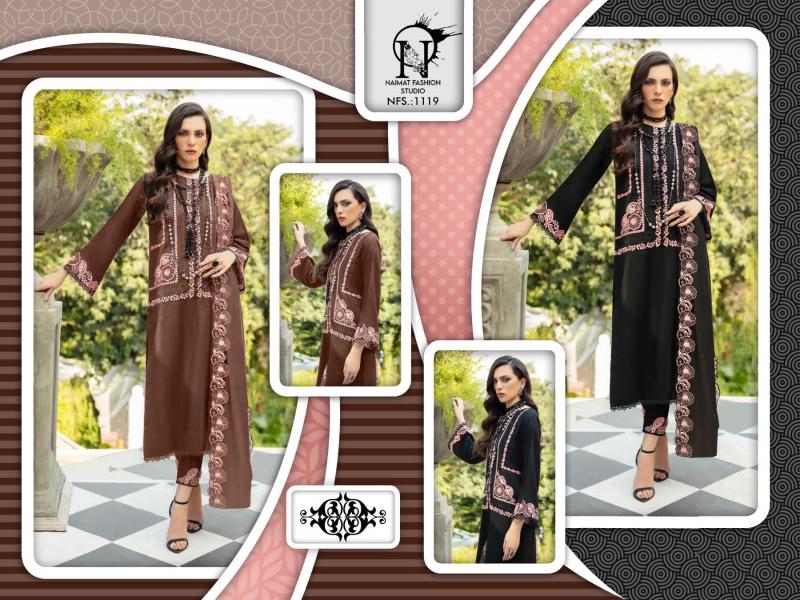 Naimat Fashion Studio 1119 Pakistani Suit Wholesale catalog