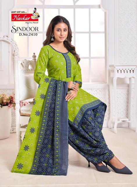 NAVKAR SINDOOR vol 24 Dress Materials Wholesale catalog