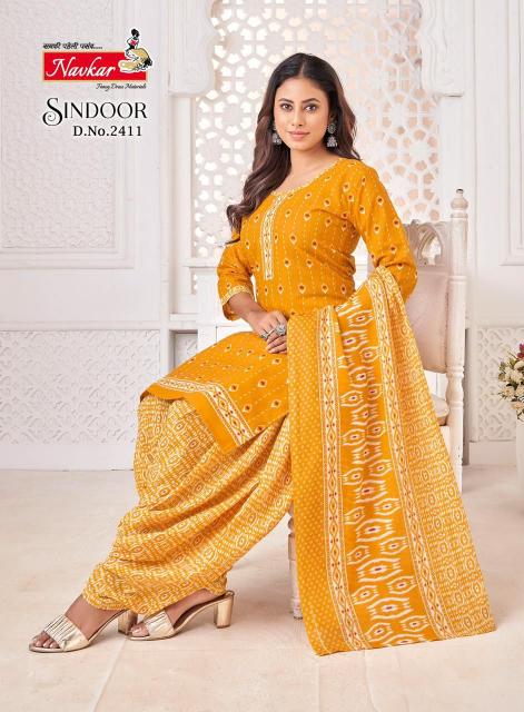 NAVKAR SINDOOR vol 24 Dress Materials Wholesale catalog