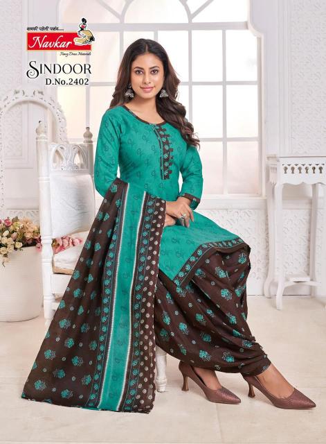 NAVKAR SINDOOR vol 24 Dress Materials Wholesale catalog