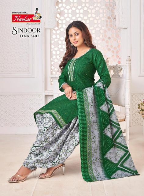 NAVKAR SINDOOR vol 24 Dress Materials Wholesale catalog