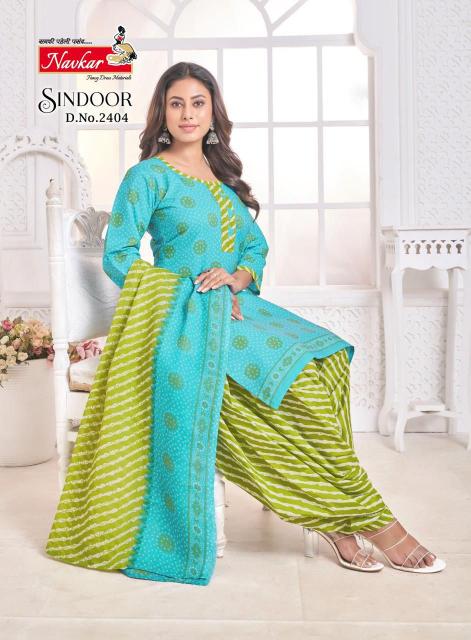 NAVKAR SINDOOR vol 24 Dress Materials Wholesale catalog