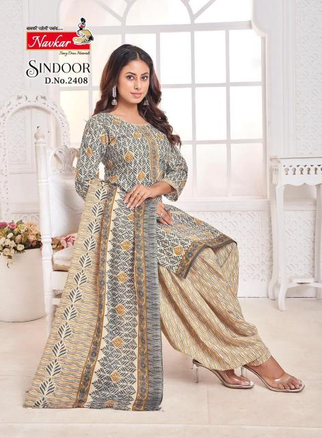 NAVKAR SINDOOR vol 24 Dress Materials Wholesale catalog