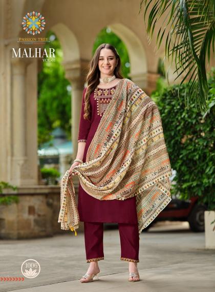 Passion Tree MALHAR VOL-1 Kurti Wholesale catalog