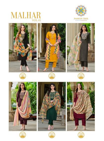 Passion Tree MALHAR VOL-1 Kurti Wholesale catalog