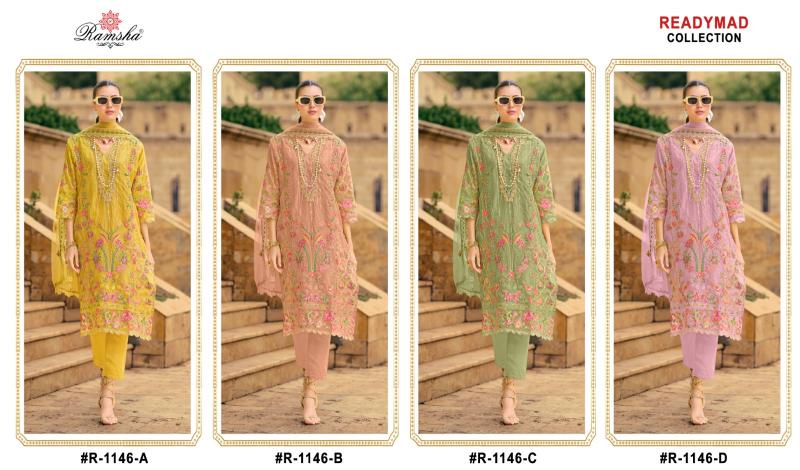 Ramsha R 1146 Nx Pakistani Suits Wholesale catalog
