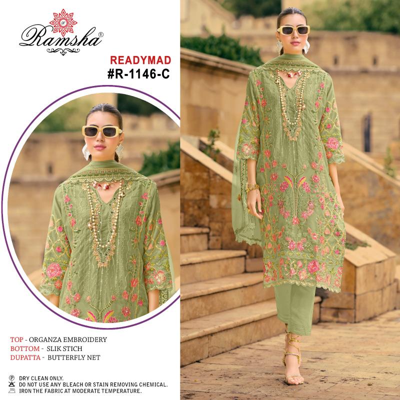 Ramsha R 1146 Nx Pakistani Suits Wholesale catalog