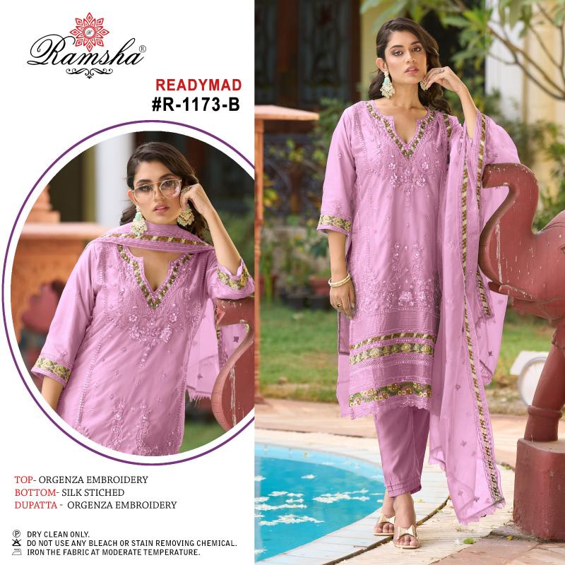 Ramsha R 1173 A To D Pakistani Suits Wholesale catalog
