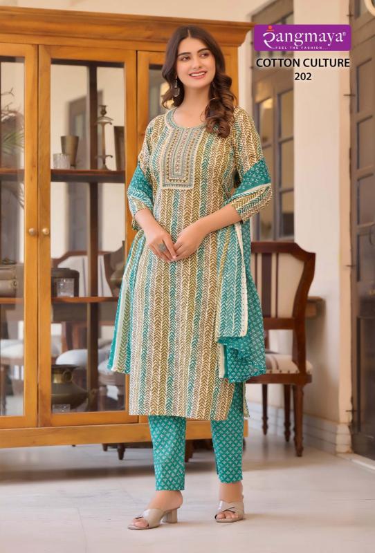 Rangmaya COTTON CULTURE Vol-2 Kurti Wholesale catalog