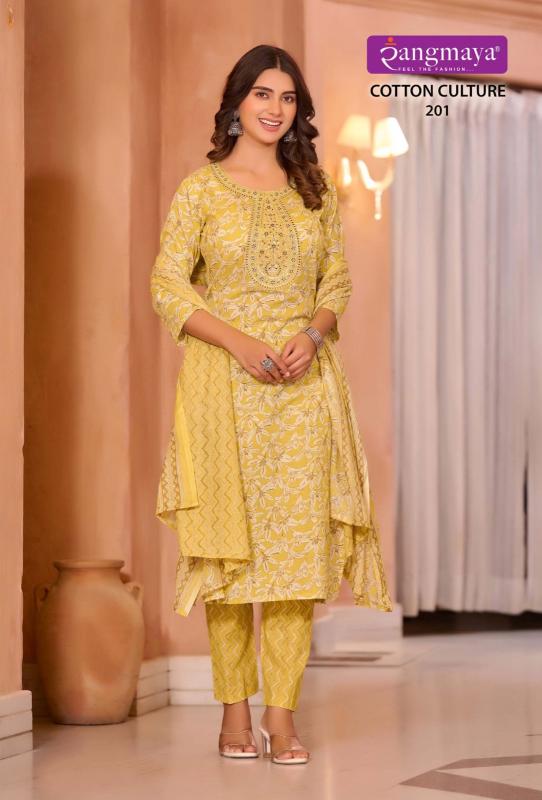 Rangmaya COTTON CULTURE Vol-2 Kurti Wholesale catalog