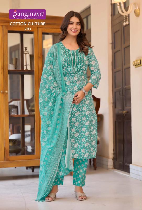 Rangmaya COTTON CULTURE Vol-2 Kurti Wholesale catalog