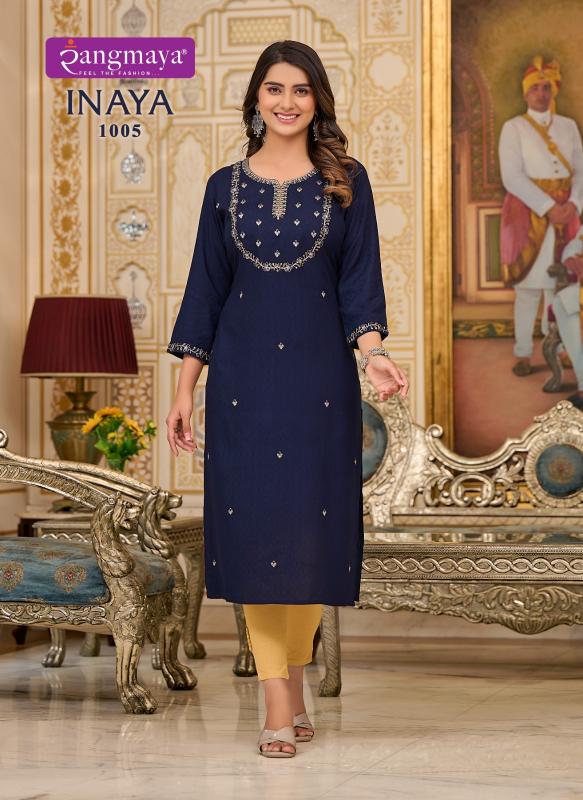 Rangmaya INAYA Kurti Wholesale catalog