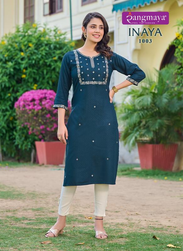 Rangmaya INAYA Kurti Wholesale catalog