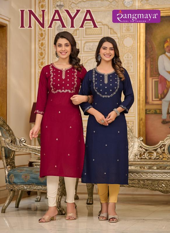 Rangmaya INAYA Kurti Wholesale catalog