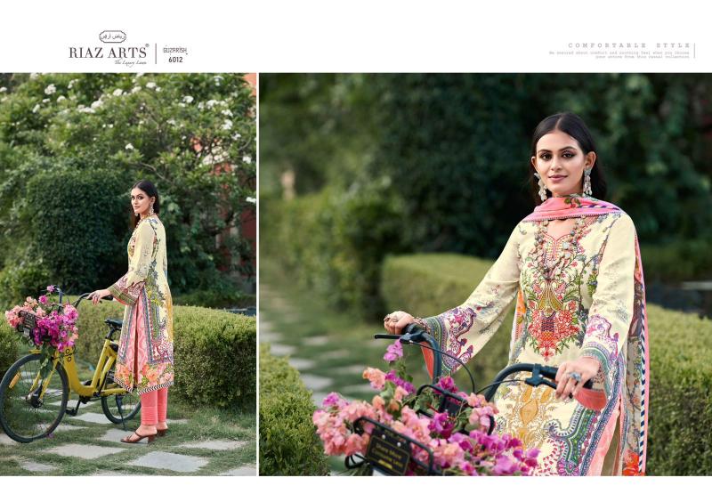 Riaz Arts Guzarish Lawn Digital Printed Dress Material Wholesale catalog