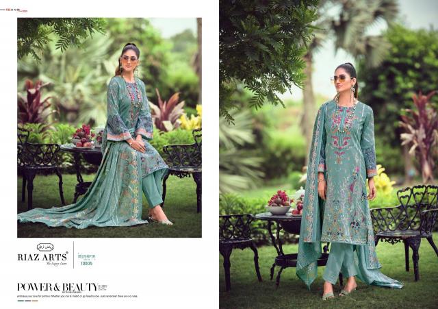 Riaz Arts Musafir Vol 10 Lawn Digital Printed Dress Material Wholesale catalog