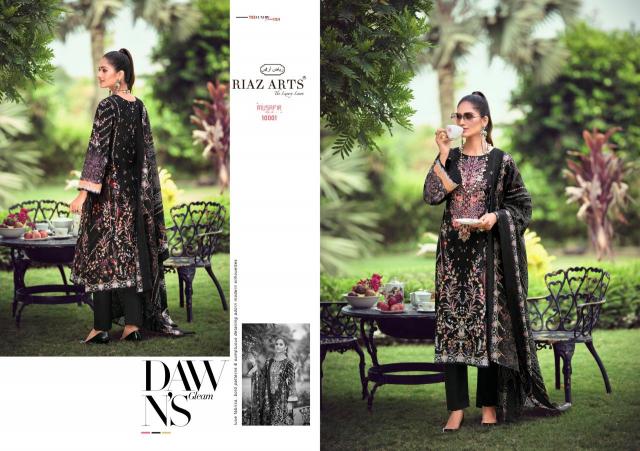Riaz Arts Musafir Vol 10 Lawn Digital Printed Dress Material Wholesale catalog