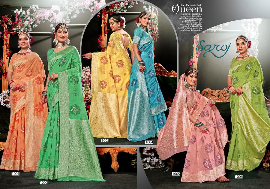 Saroj Vartika Cotton vol.3 Soft Cotton with rich pallu Wholesale catalog    