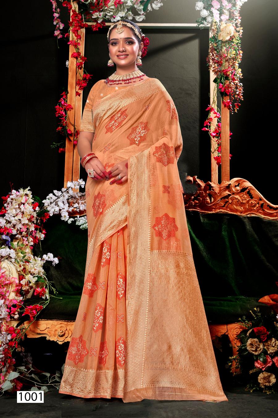 Saroj Vartika Cotton vol.3 Soft Cotton with rich pallu Wholesale catalog    