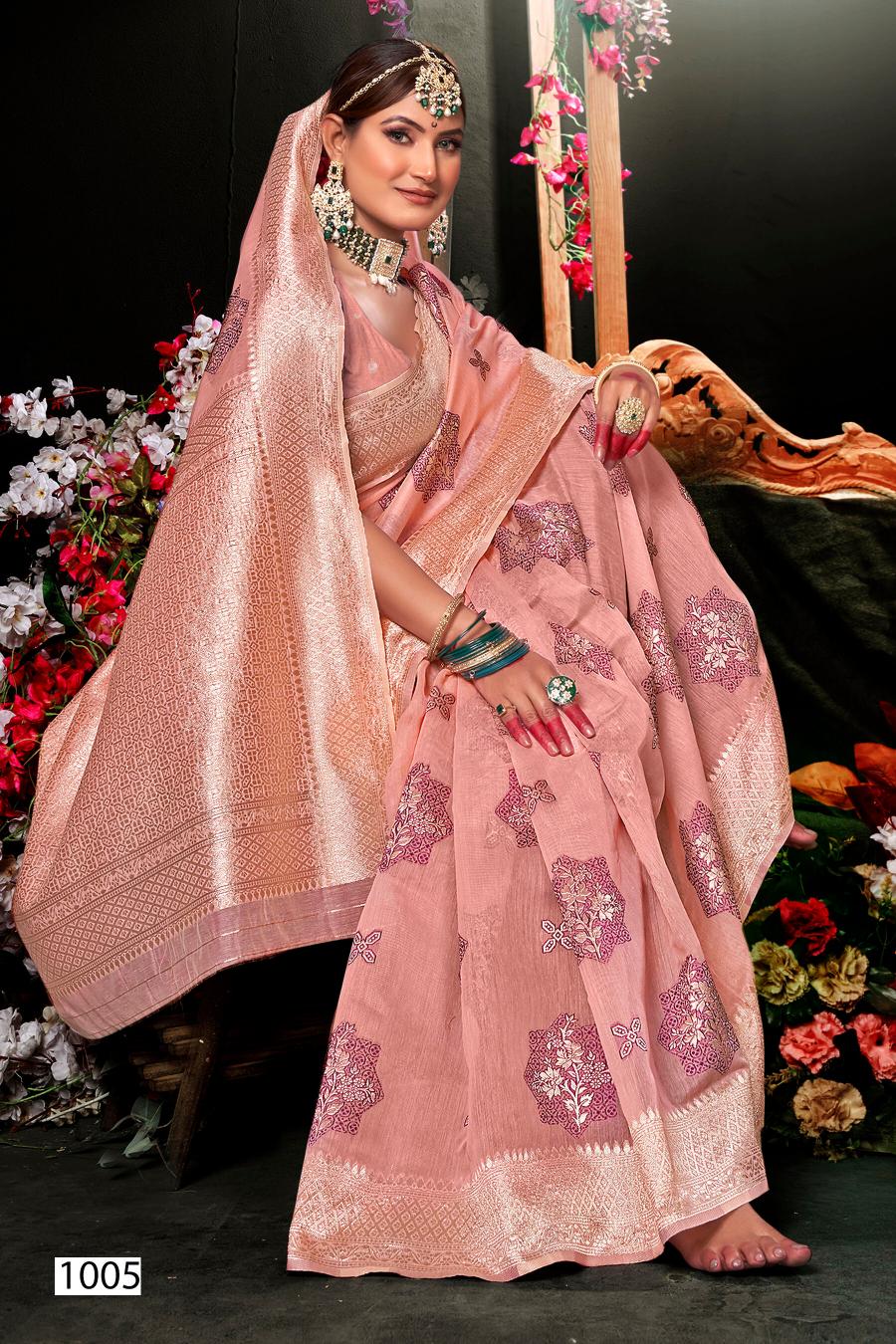 Saroj Vartika Cotton vol.3 Soft Cotton with rich pallu Wholesale catalog    