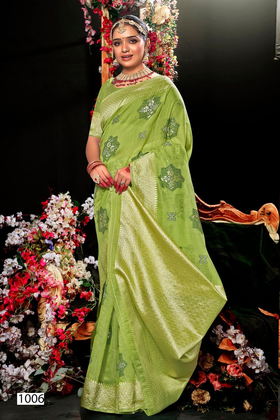 Saroj Vartika Cotton vol.3 Soft Cotton with rich pallu Wholesale catalog    