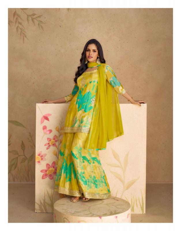 Sayuri Sangam Chinon Silk Salwar Kameez Wholesale catalog
