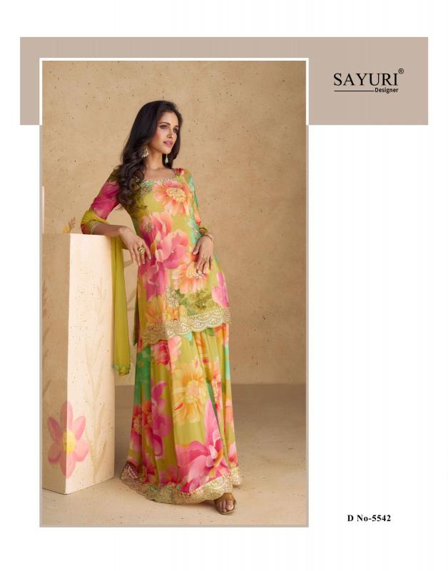 Sayuri Sangam Chinon Silk Salwar Kameez Wholesale catalog