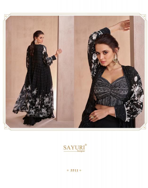 Sayuri Simayaa Designer Chinon Silk Salwar Kameez Wholesale catalog