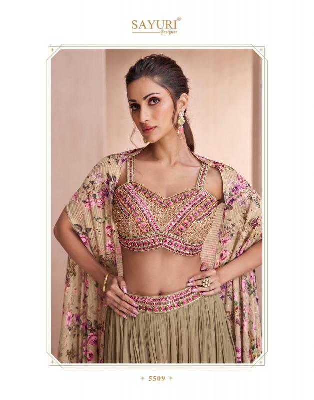 Sayuri Simayaa Designer Chinon Silk Salwar Kameez Wholesale catalog