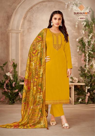 Suryajyoti Pal Vol-3 – Dress Material - Wholesale Catalog
