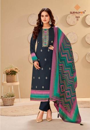 Suryajyoti Pallavi Vol 1 Jam Satin Printed Dress Material Wholesale catalog