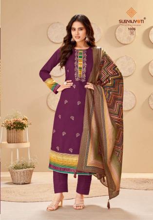 Suryajyoti Pallavi Vol 1 Jam Satin Printed Dress Material Wholesale catalog