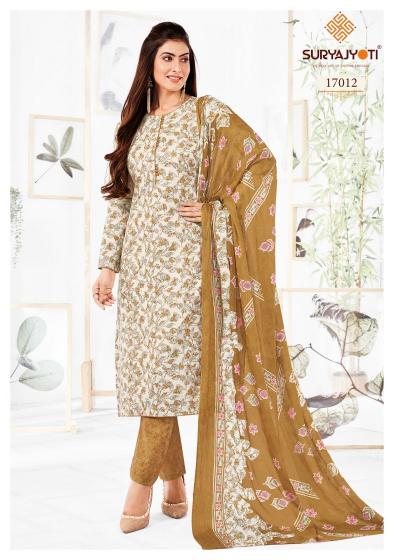 Suryajyoti Zion Cotton Vol-17 – Dress Material - Wholesale Catalog