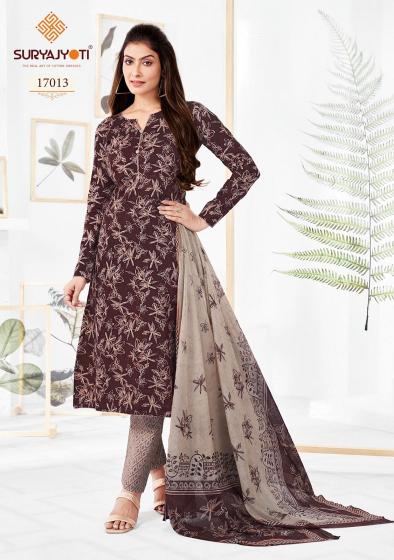 Suryajyoti Zion Cotton Vol-17 – Dress Material - Wholesale Catalog