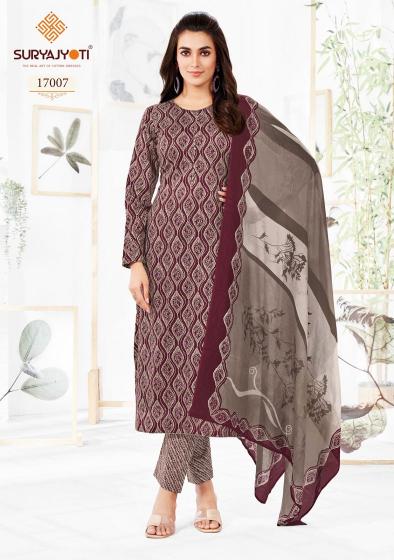 Suryajyoti Zion Cotton Vol-17 – Dress Material - Wholesale Catalog