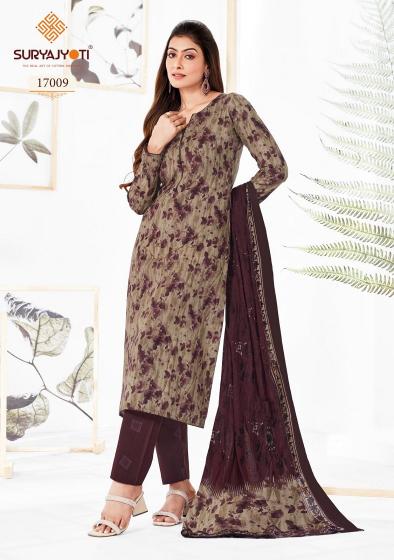 Suryajyoti Zion Cotton Vol-17 – Dress Material - Wholesale Catalog